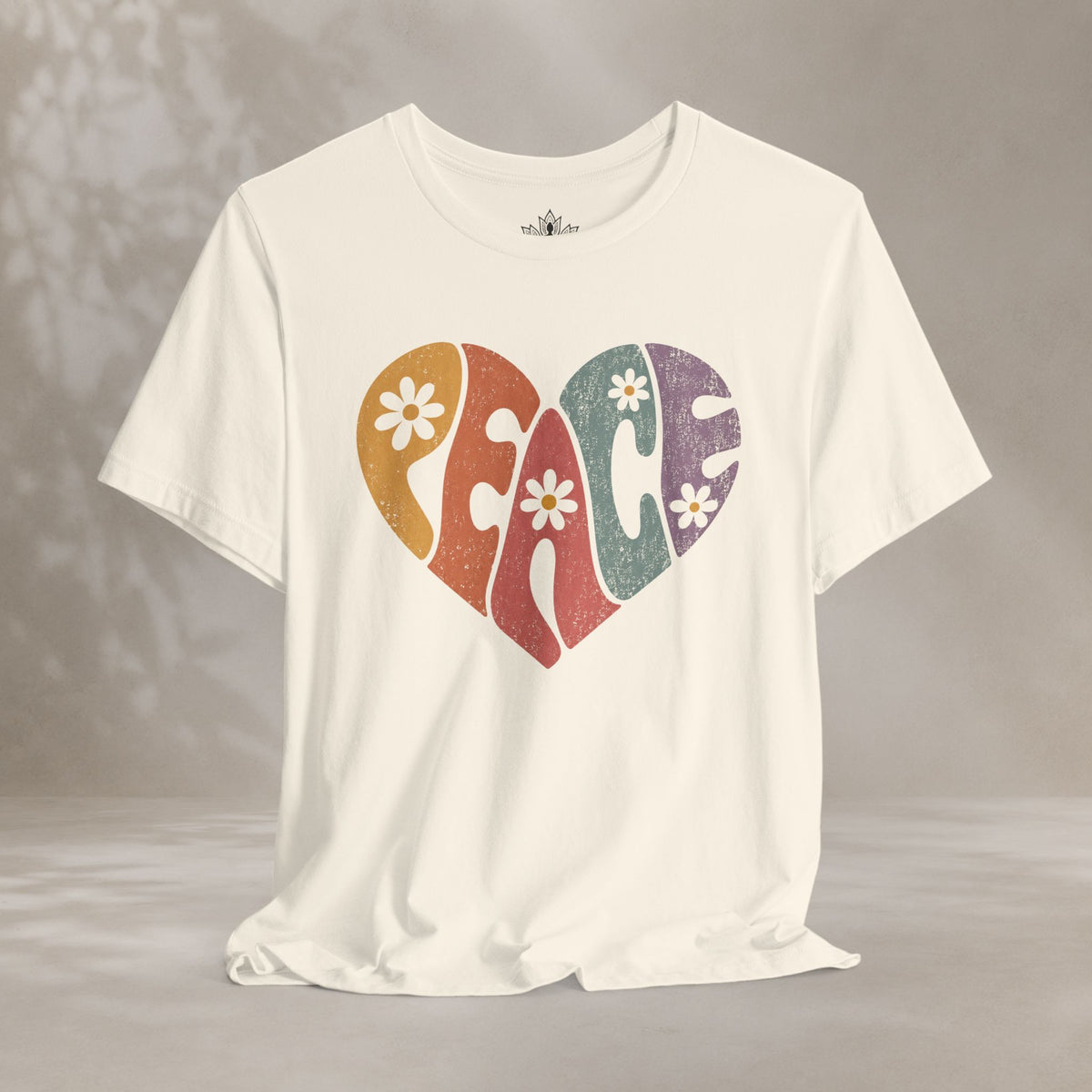 Retro Peace Heart Tee