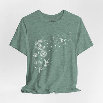Flamingos & Dandelions Tee