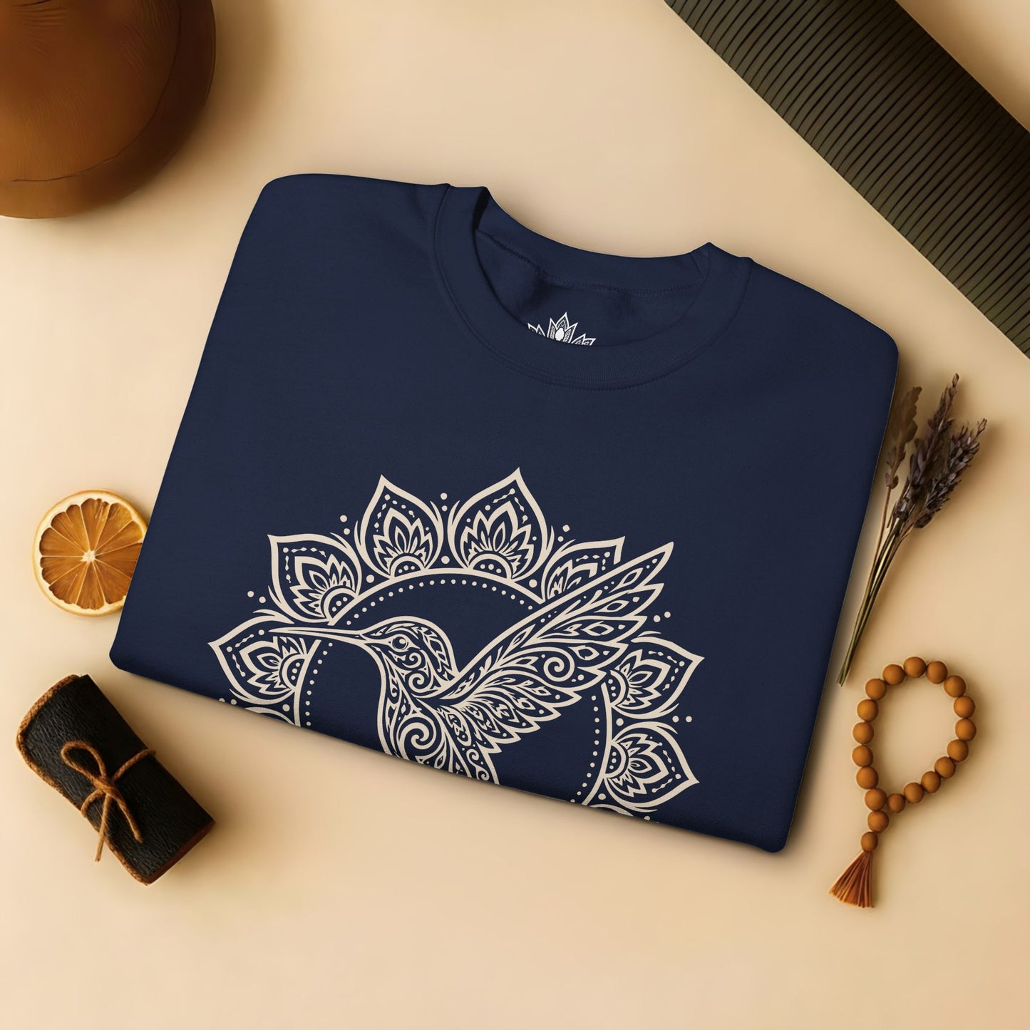 Hummingbird & Mandala Sweatshirt