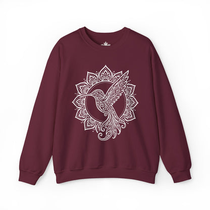 Hummingbird & Mandala Sweatshirt