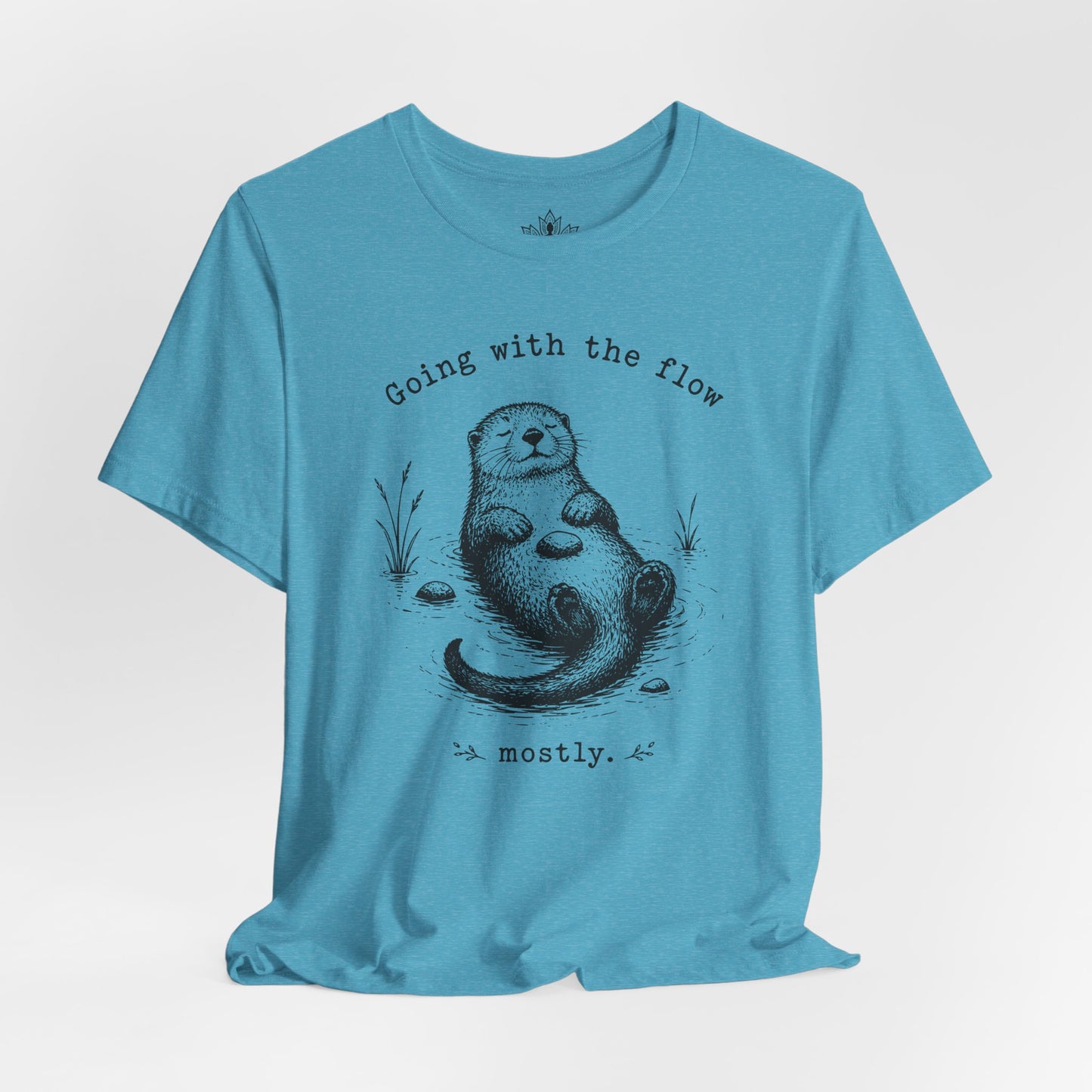 Going With The Flow Otter Tee