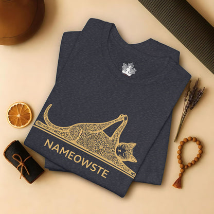 Nameowste – Mandala Yoga Cat Tee