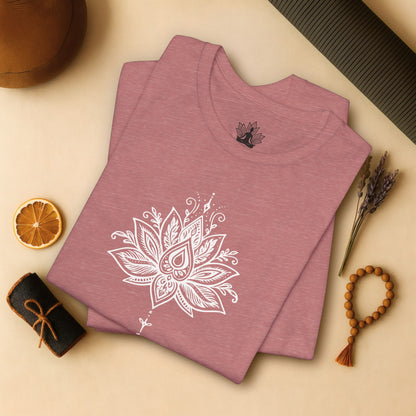 Balance Within – Lotus Yoga Tee