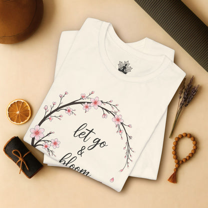Let Go & Bloom Cherry Blossoms Tee