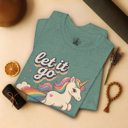 Nostalgia Unicorn Let It Go Tee