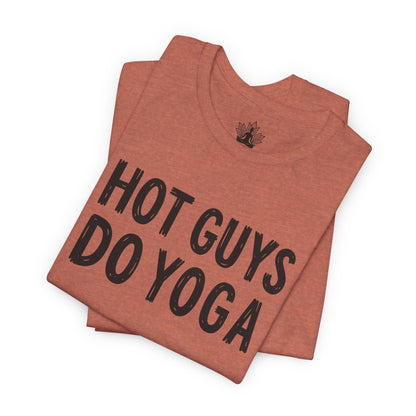 Hot Guys Do Yoga Tee
