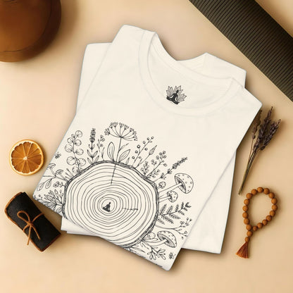 The Quiet Center Botanical Tee
