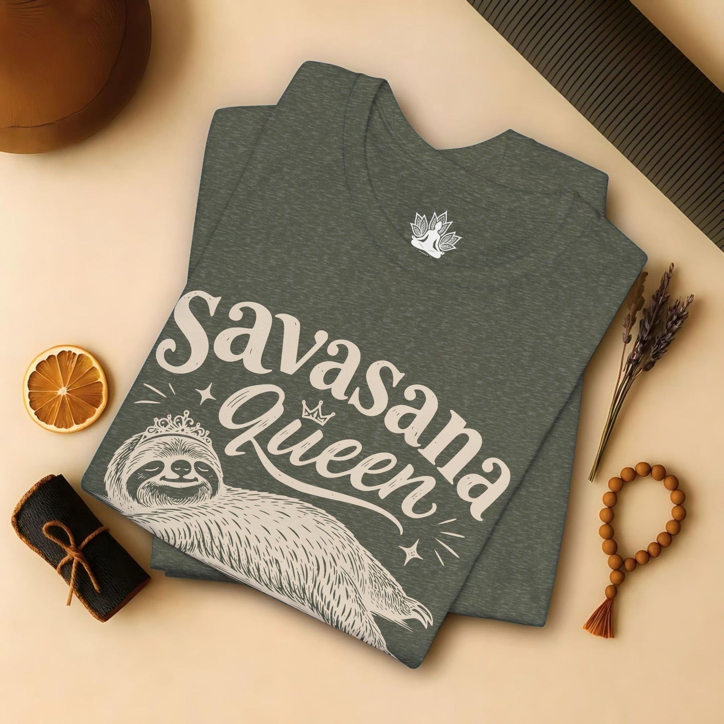 Savasana Queen Sloth Tee