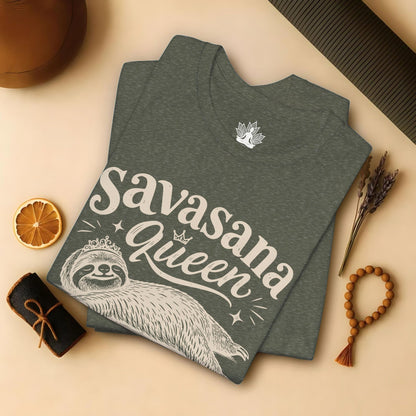 Savasana Queen Sloth Tee