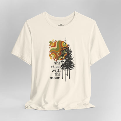 She Rises With The Moon Tee