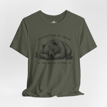 Protecting My Peace Bear Tee