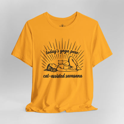 Today's Yoga Pose - Cat Assisted Savasana Tee
