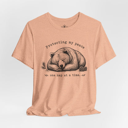 Protecting My Peace Bear Tee