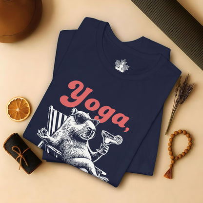Capybara Yoga, Playa & Margarita Tee