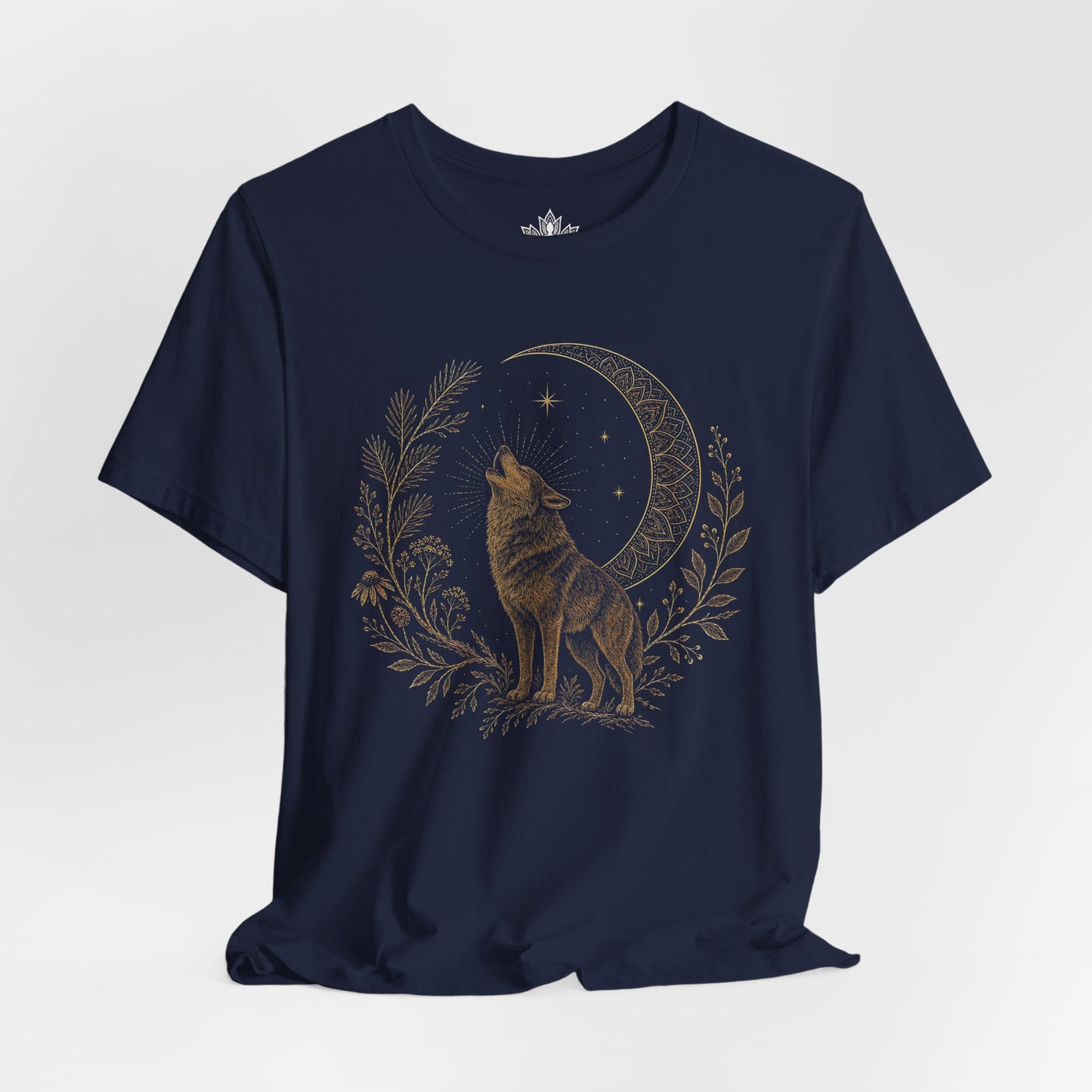 Wolf Song Mandala Moon Tee