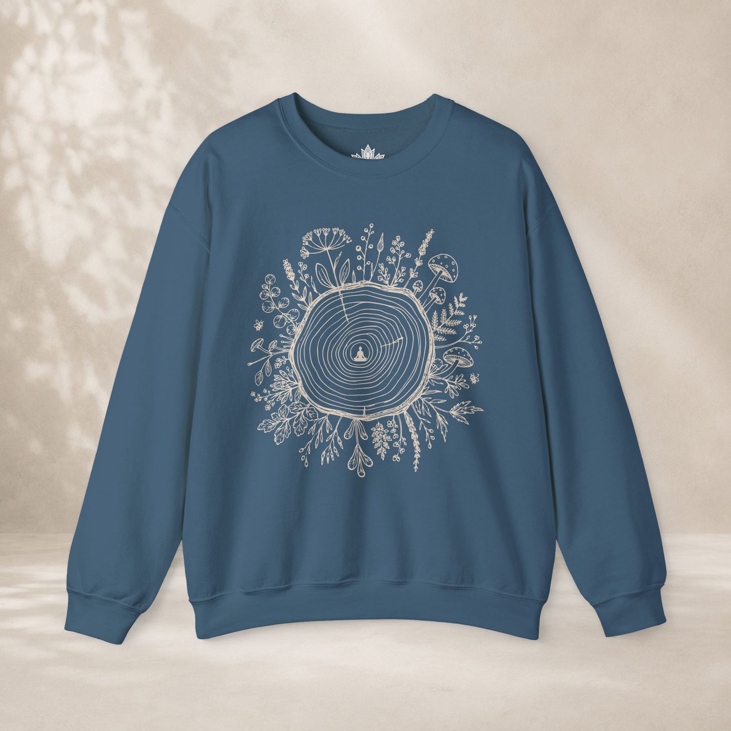The Quiet Center Botanical Sweatshirt