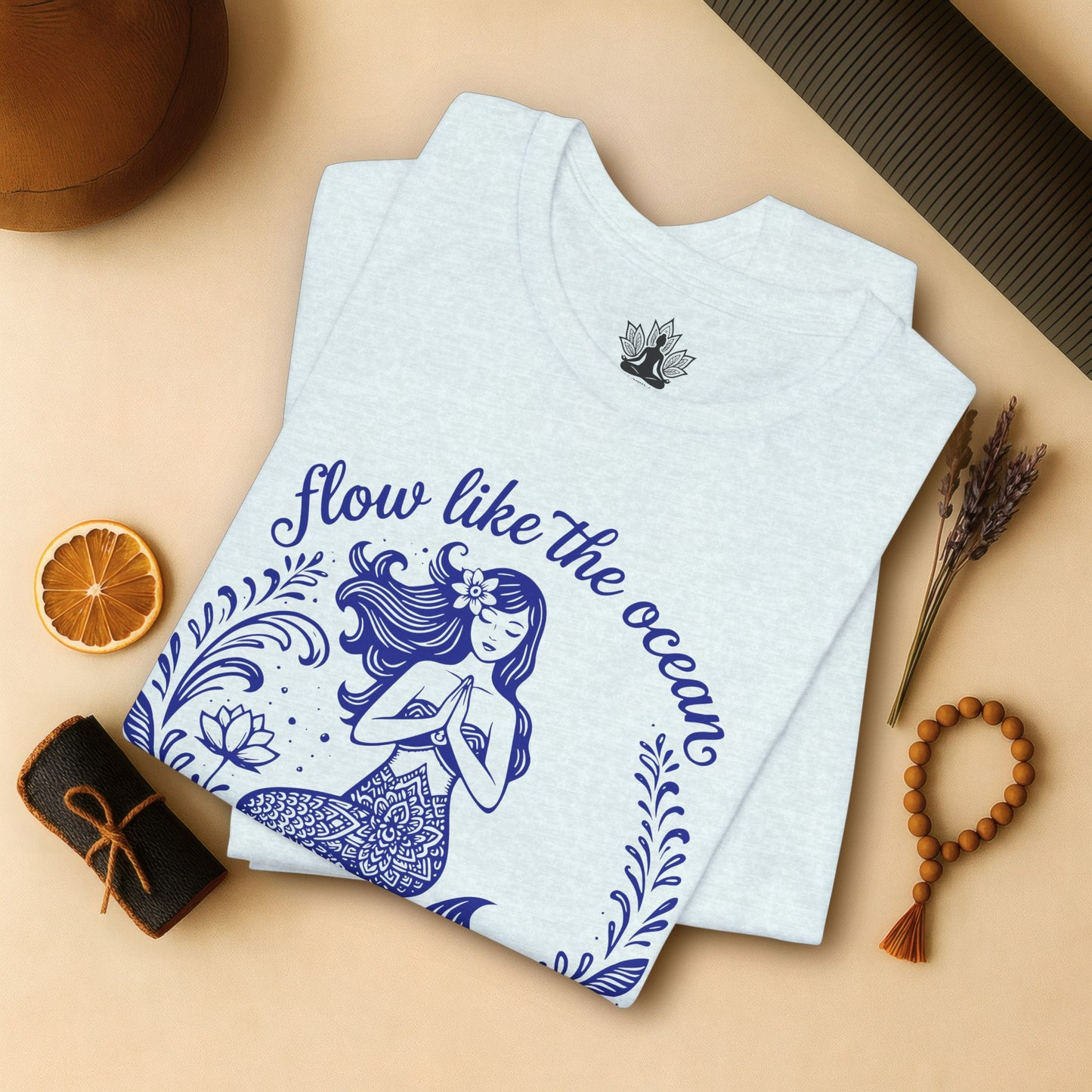 Mermaid Flow Like The Ocean Tee