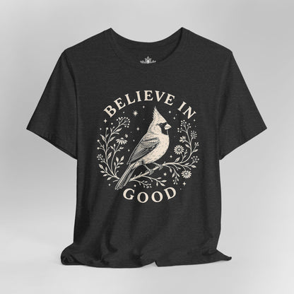 Believe In Good Cardinal Bird Tee