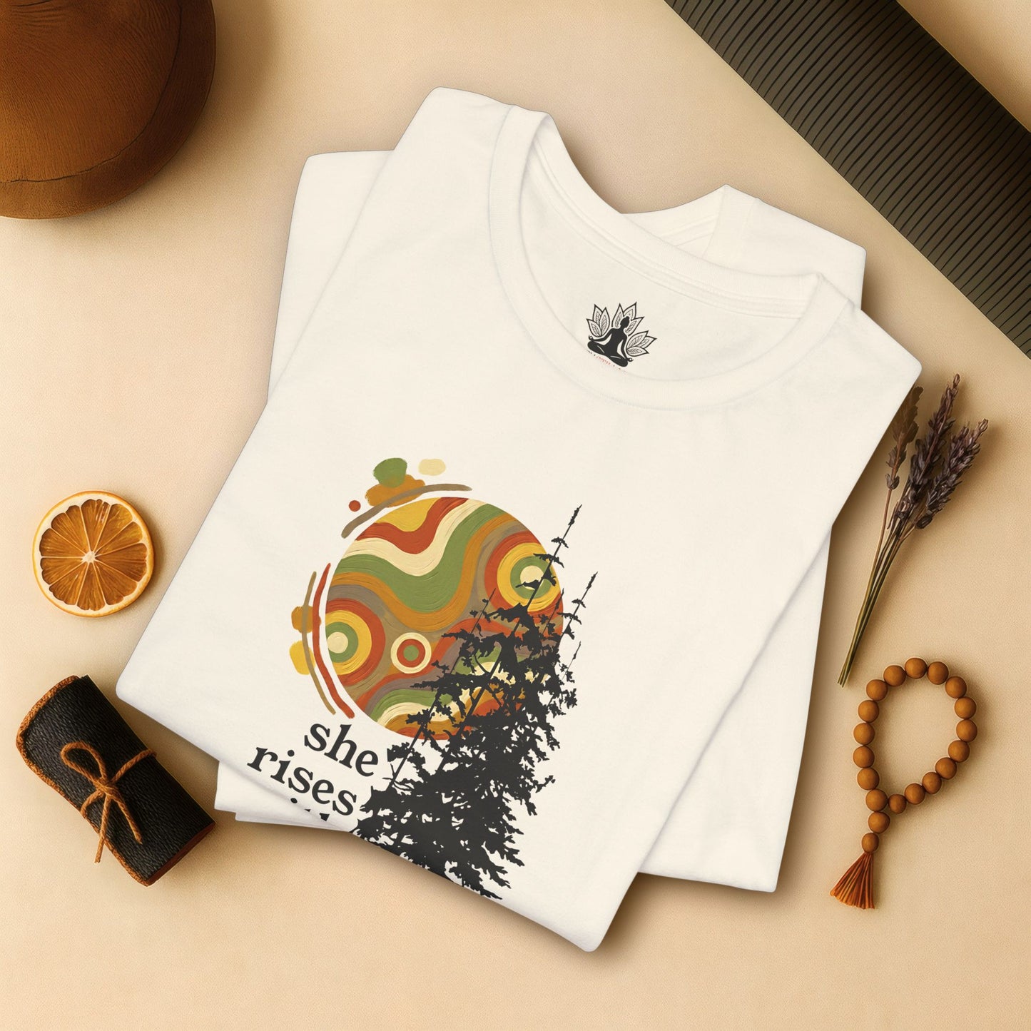 She Rises With The Moon Tee