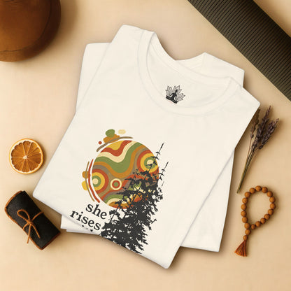 She Rises With The Moon Tee