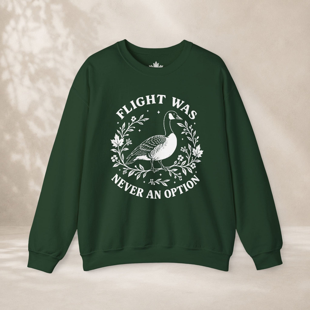 Printify Sweatshirt Flight Was Never An Option Sweatshirt Flight Was Never An Option Sweatshirt