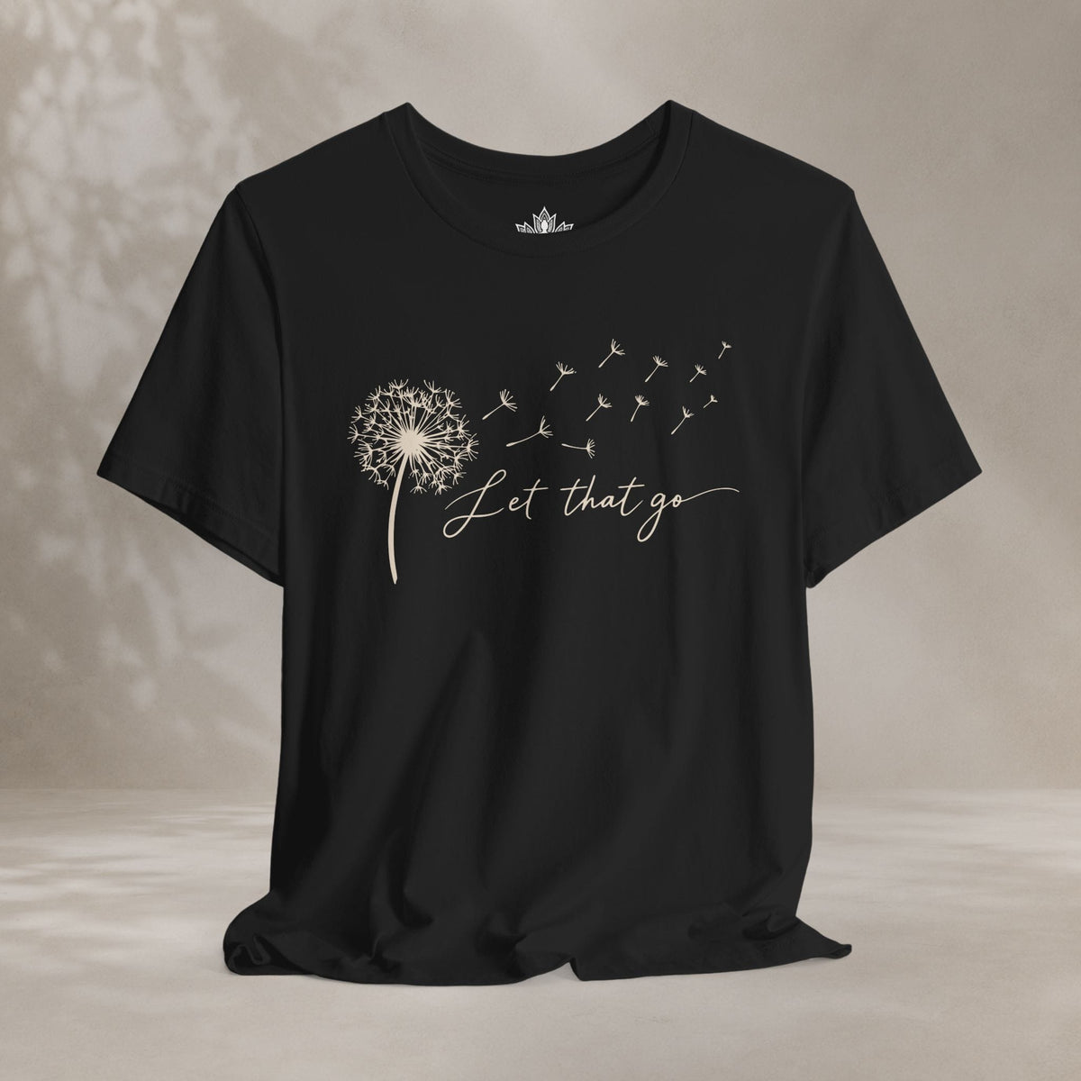 Printify T-Shirt Let That Go Dandelion Tee Let That Go Dandelion Tee