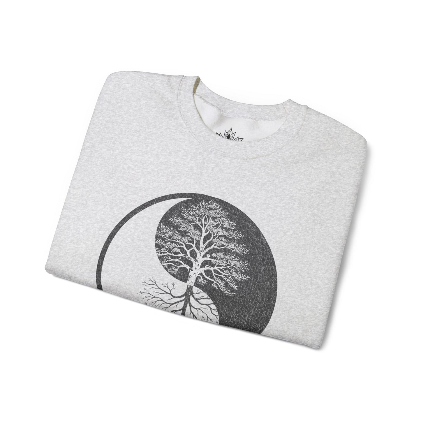 Arbre Yin Yang - Sweat-shirt à racines miroir
