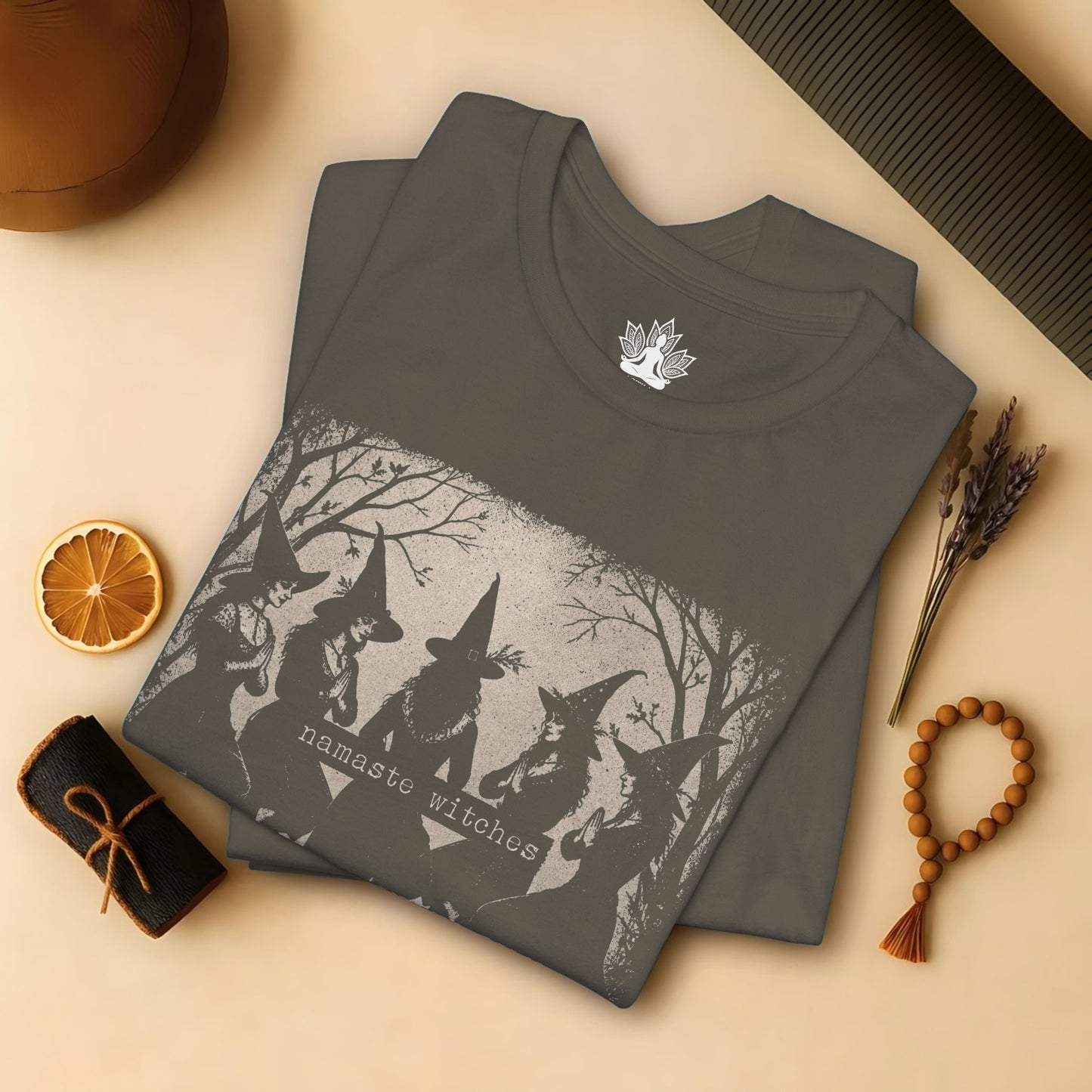 Namaste Witches Sisterhood Tee