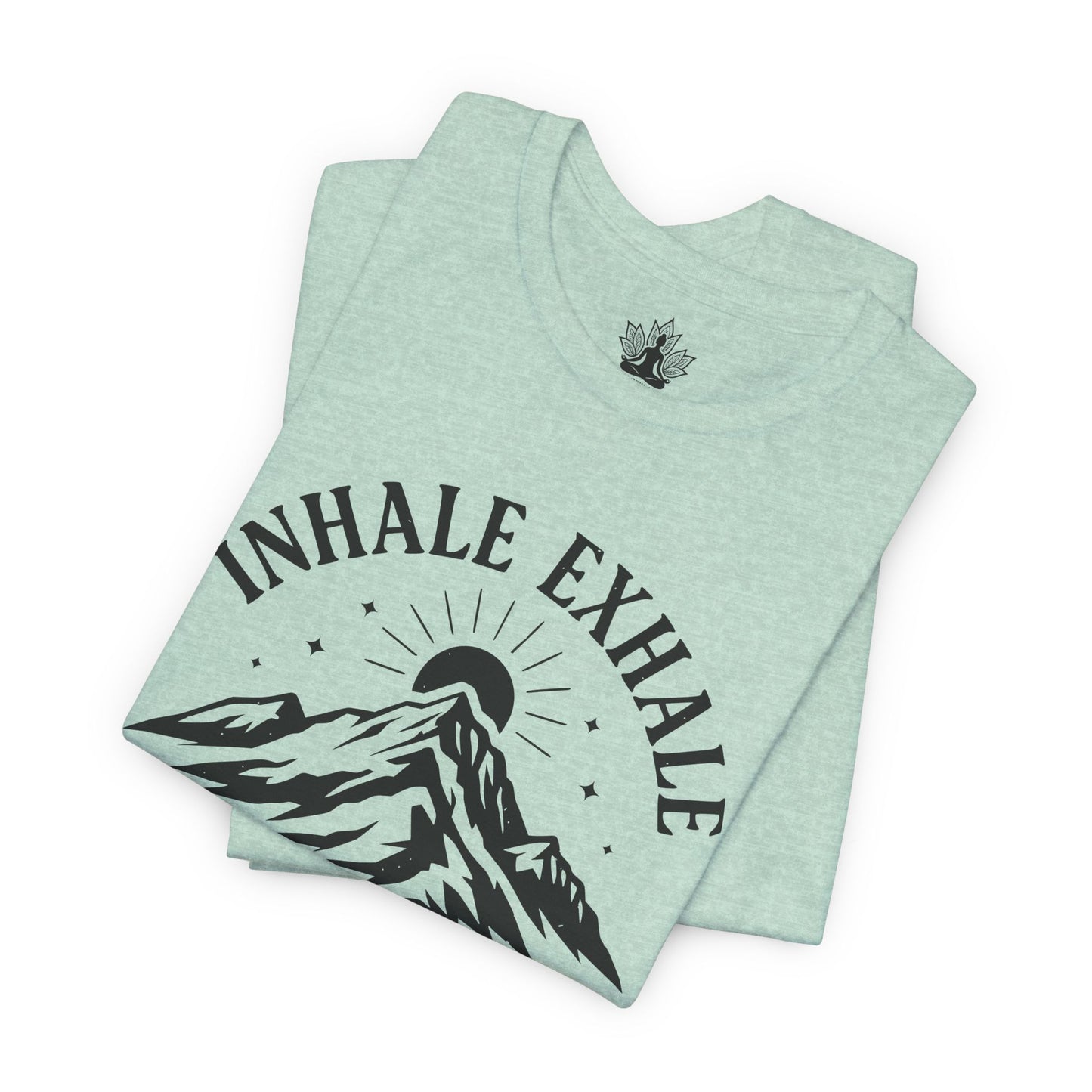 Inhale Exhale Repeat Mountain Men Tee