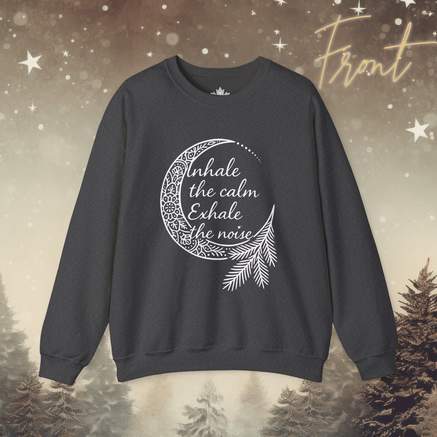 Inhale Calm Exhale Noise - Cozy Sweater