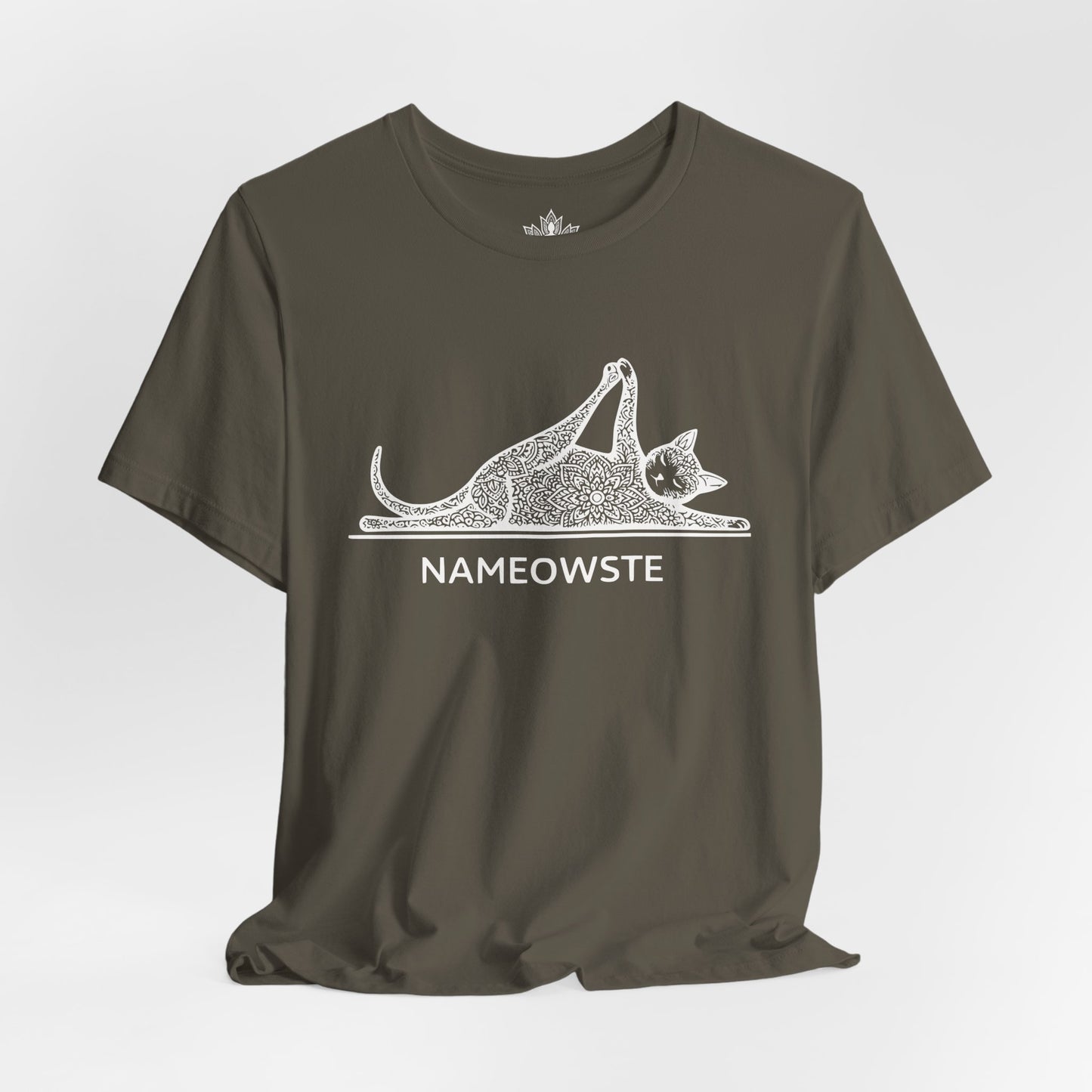 Nameowste – Mandala Yoga Cat Tee