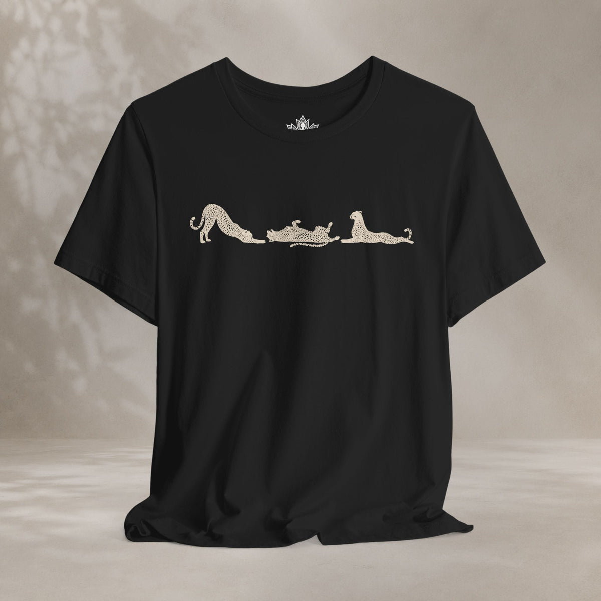 Printify T-Shirt Cheetah Savanna Flow Tee Cheetah Savanna Flow Tee