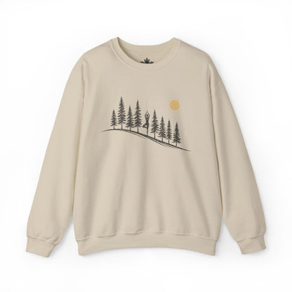 Forest Tree Pose Sweatshirt