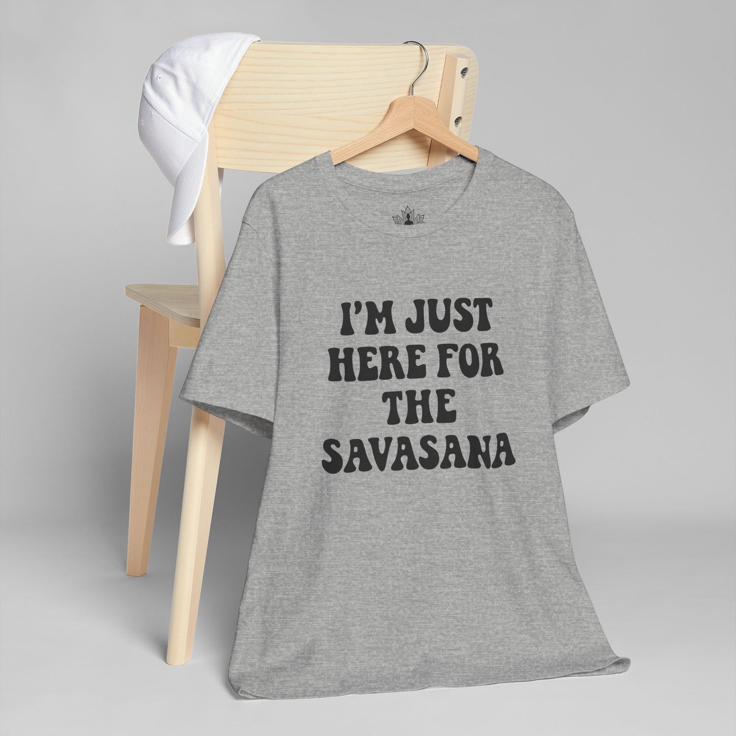Savasana Only – Funny Yoga Men Tee