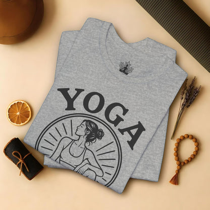 Yoga Because It's Cheaper Than Therapy Tee
