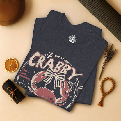 If Crabby, Return To Beach Yoga Tee