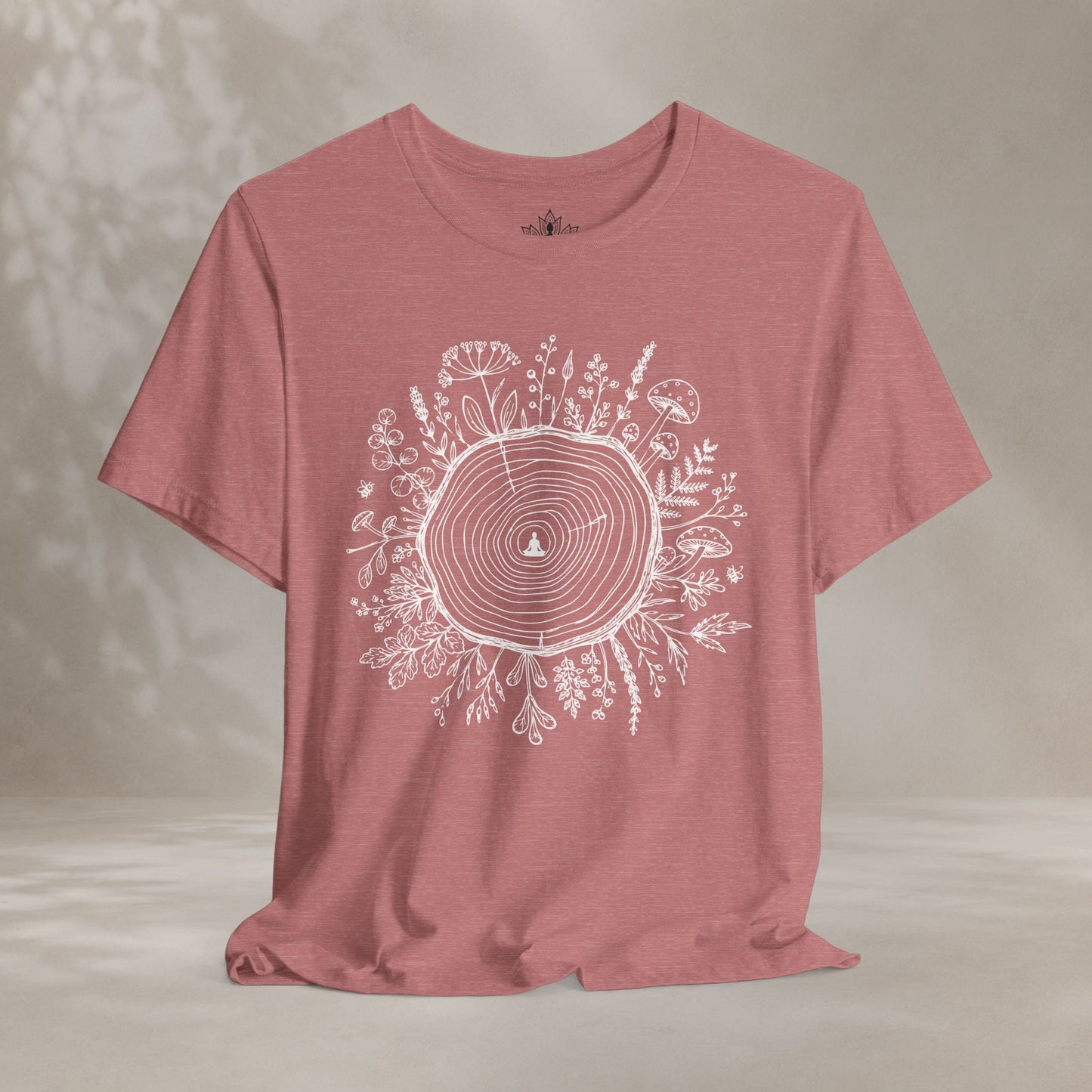 The Quiet Center Botanical Tee