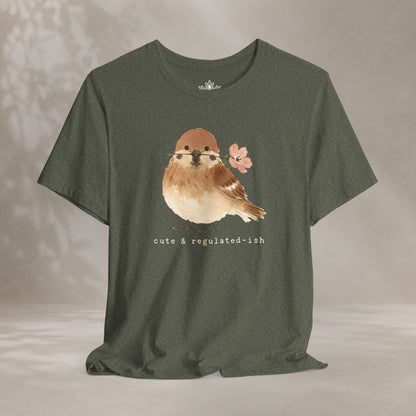 Cute & Regulated-ish Sparrow Tee