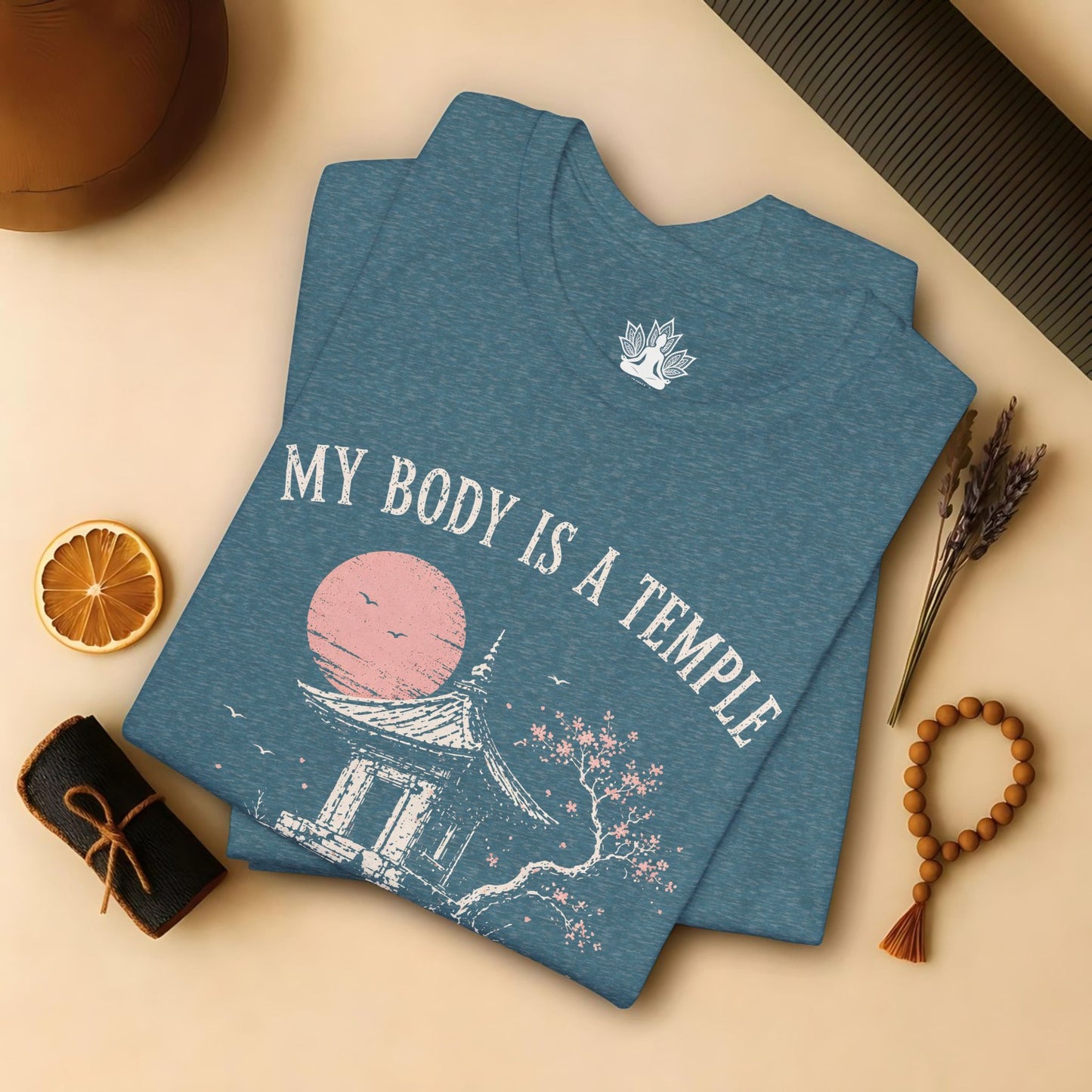My Body Is A Temple: Ancient, Crambling, Still Sacred Tee