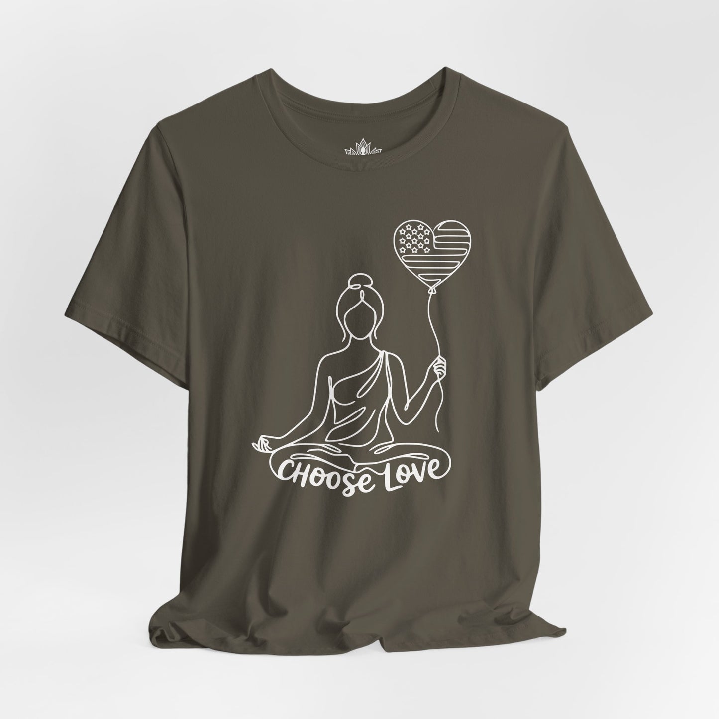 Choose Love – Peace & Kindness Yoga Tee