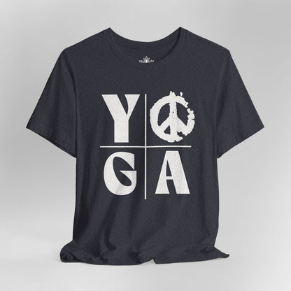 Bold Yoga – Modern Grid Tee