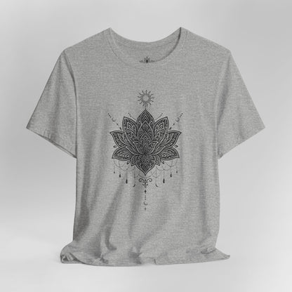 Celestial Lotus – Mystic Yoga Tee