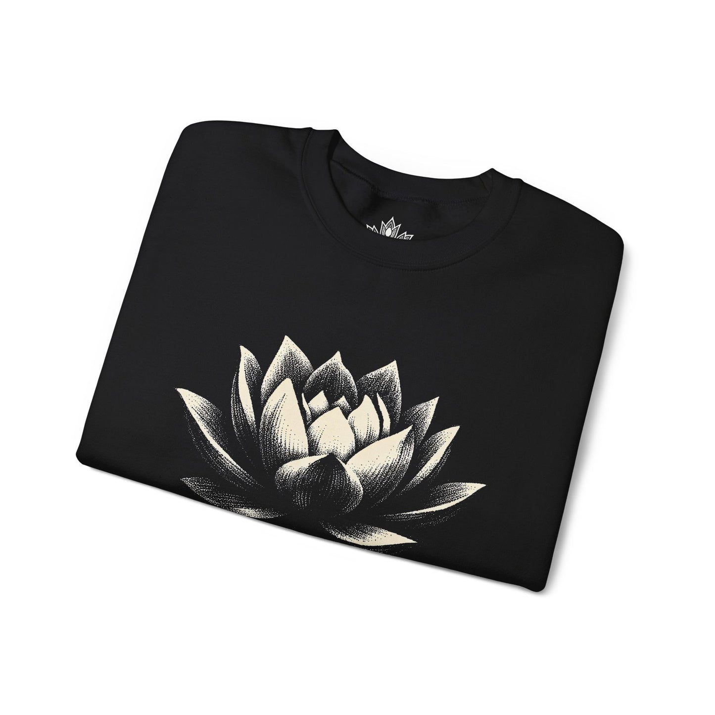 White Lotus Shadow Art Sweatshirt