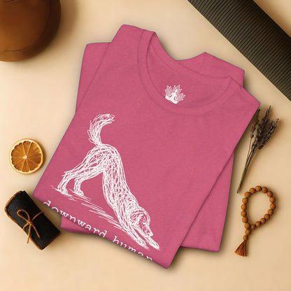 Line Art Downward Human Tee