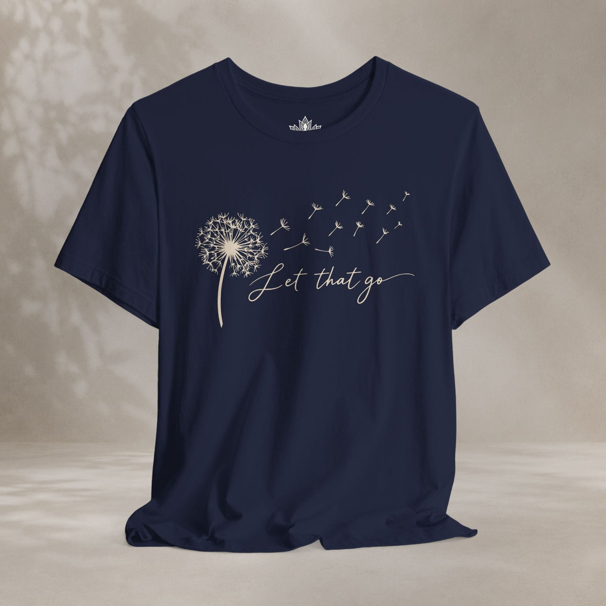 Printify T-Shirt Let That Go Dandelion Tee Let That Go Dandelion Tee