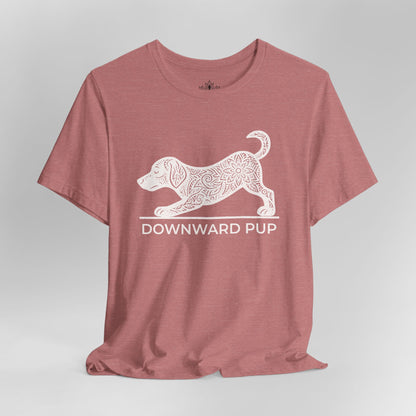 Balance Sausage Dog - Downward Pup Tee