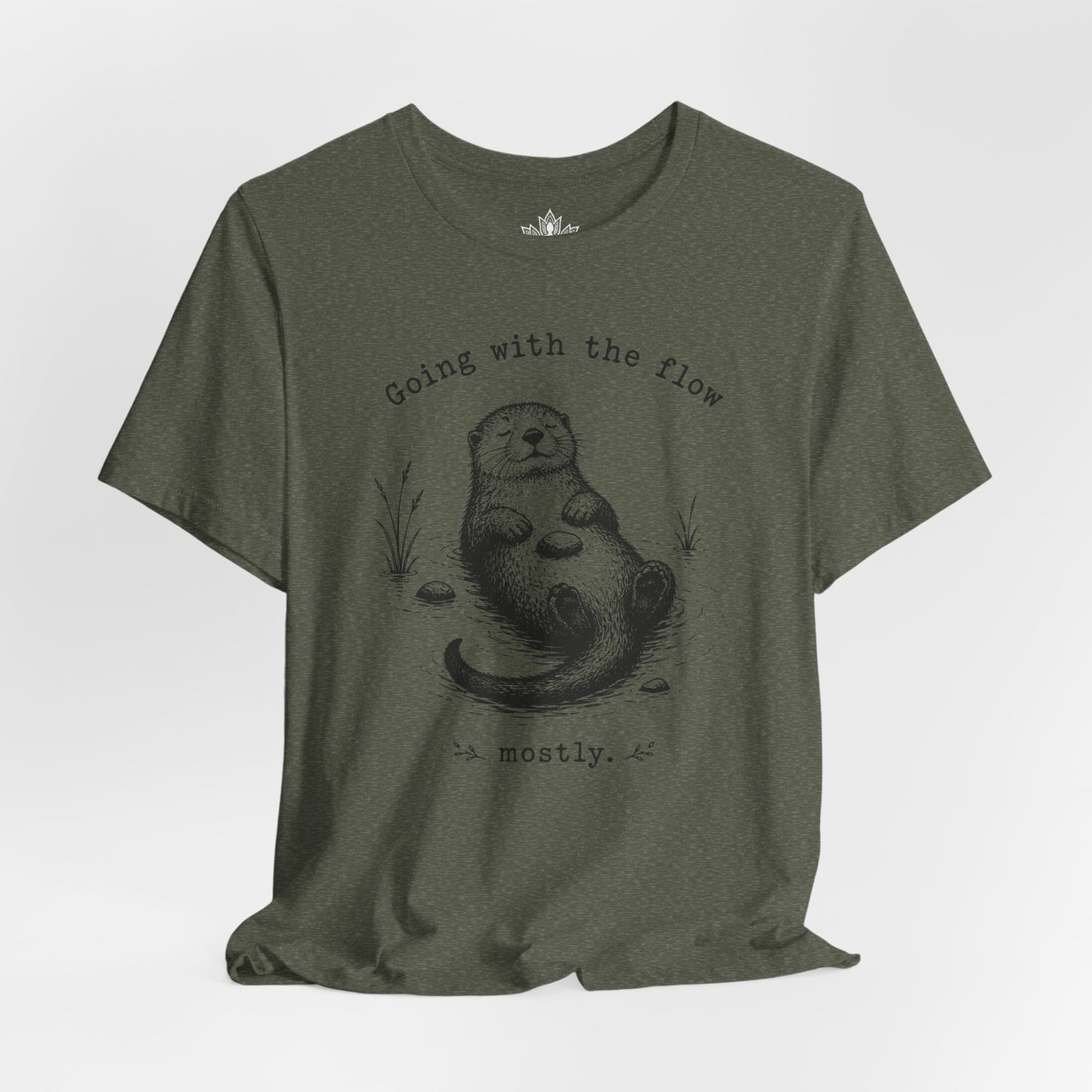 Going With The Flow Otter Tee