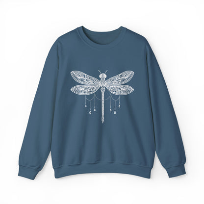 Sweat-shirt Mandala Libellule - Sérénité