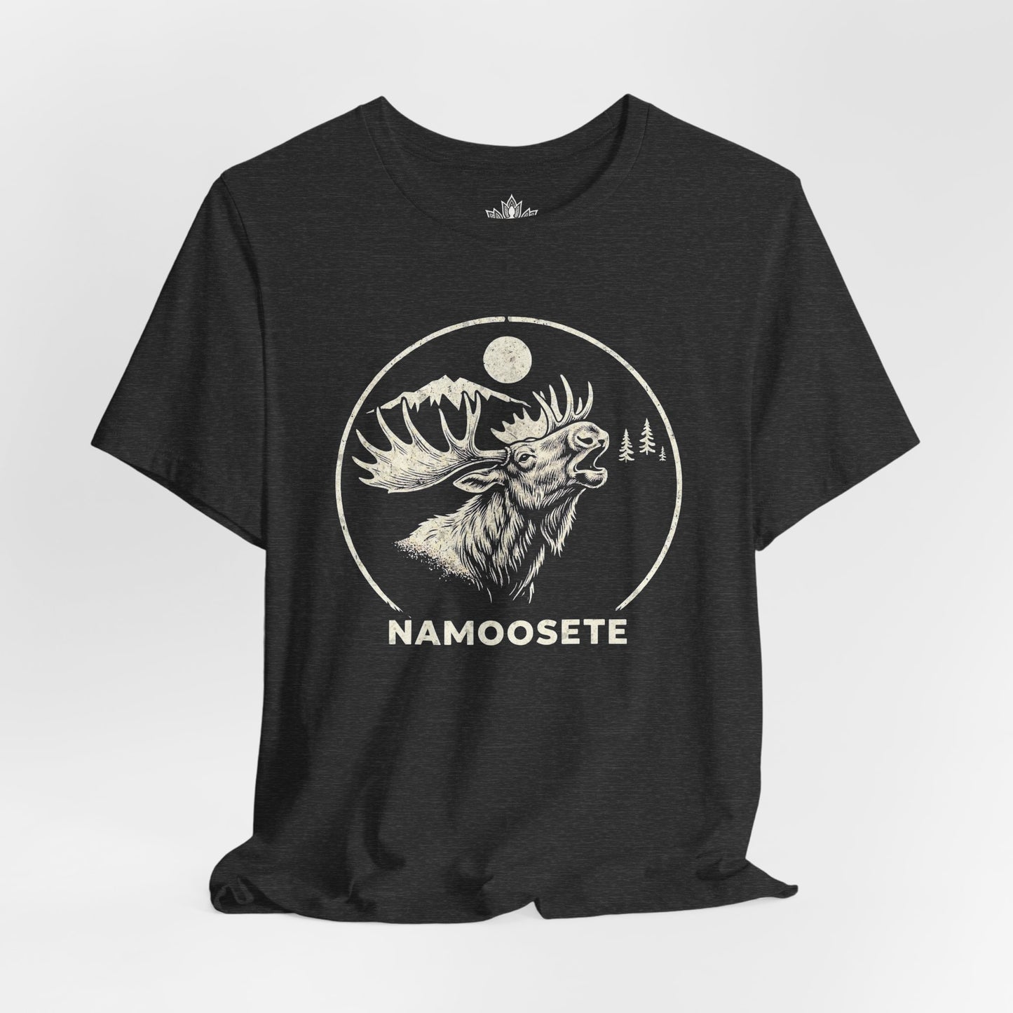 Namoosete Yoga Moose – Mindful Men Tee