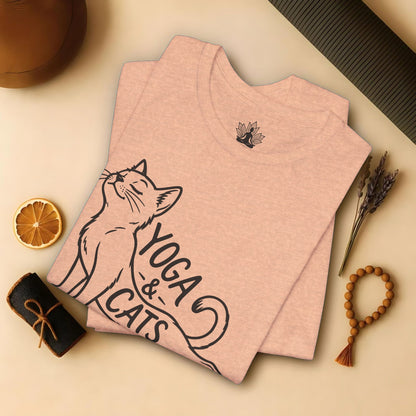 Yoga & Cats Tee